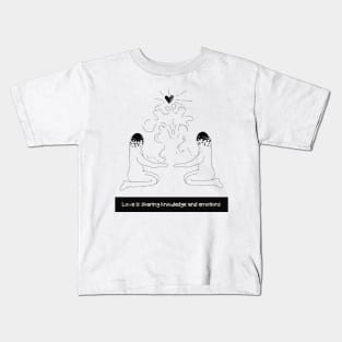 Love is Sharing Kids T-Shirt